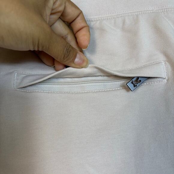 Psycho Bunny Mens Rodman Micro French Terry Sweatshort Size Small Natural Linen - Picture 8 of 13